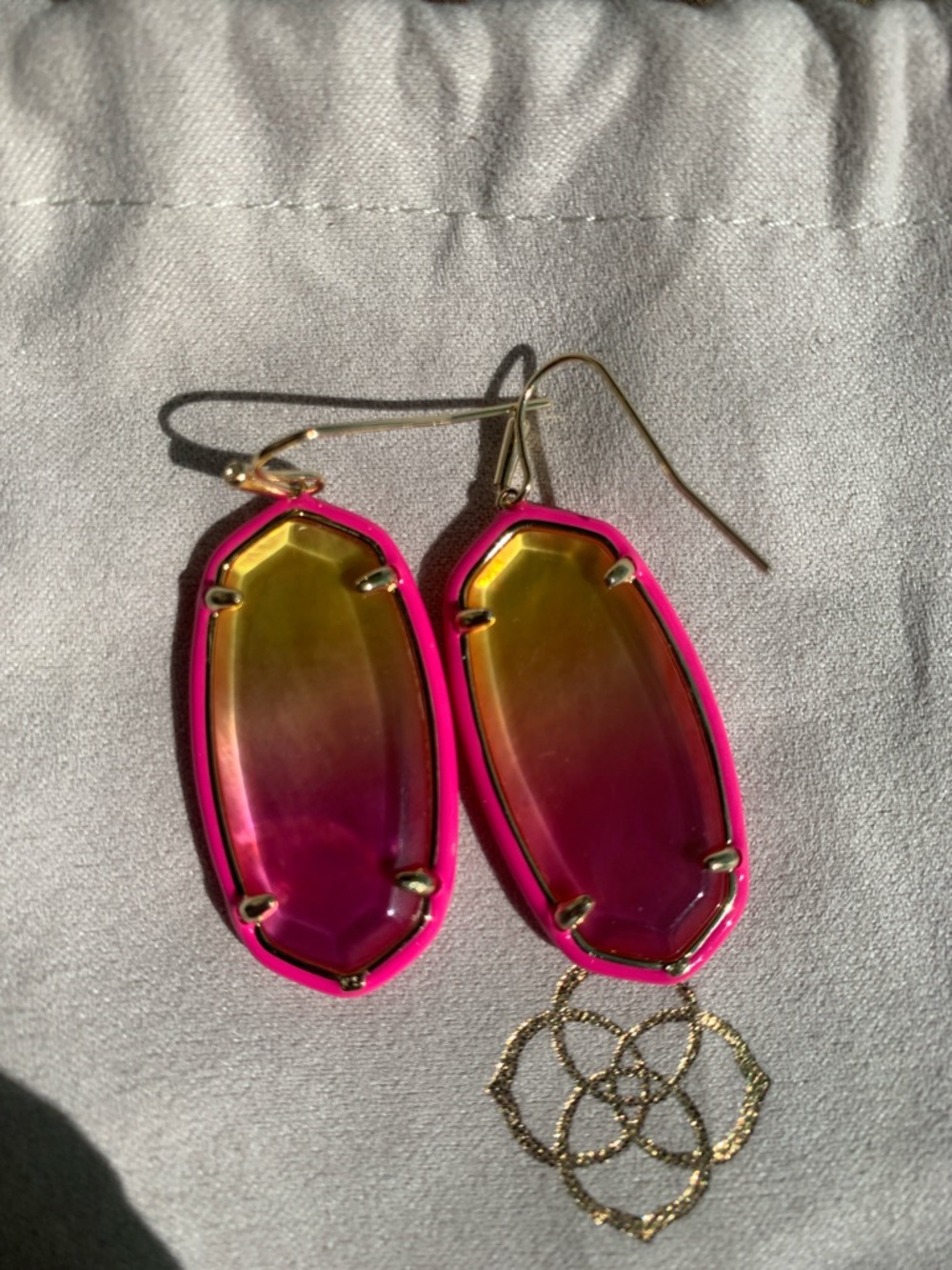 Kendra Scott Elle Sunset Ombré Illusion Earrings